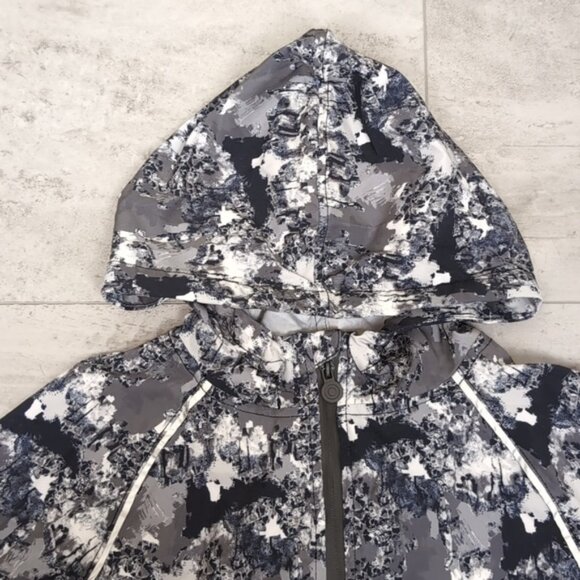 Hunter X Target Performance Windbreaker Jacket Digital Camouflage Hooded Spring - Picture 5 of 14